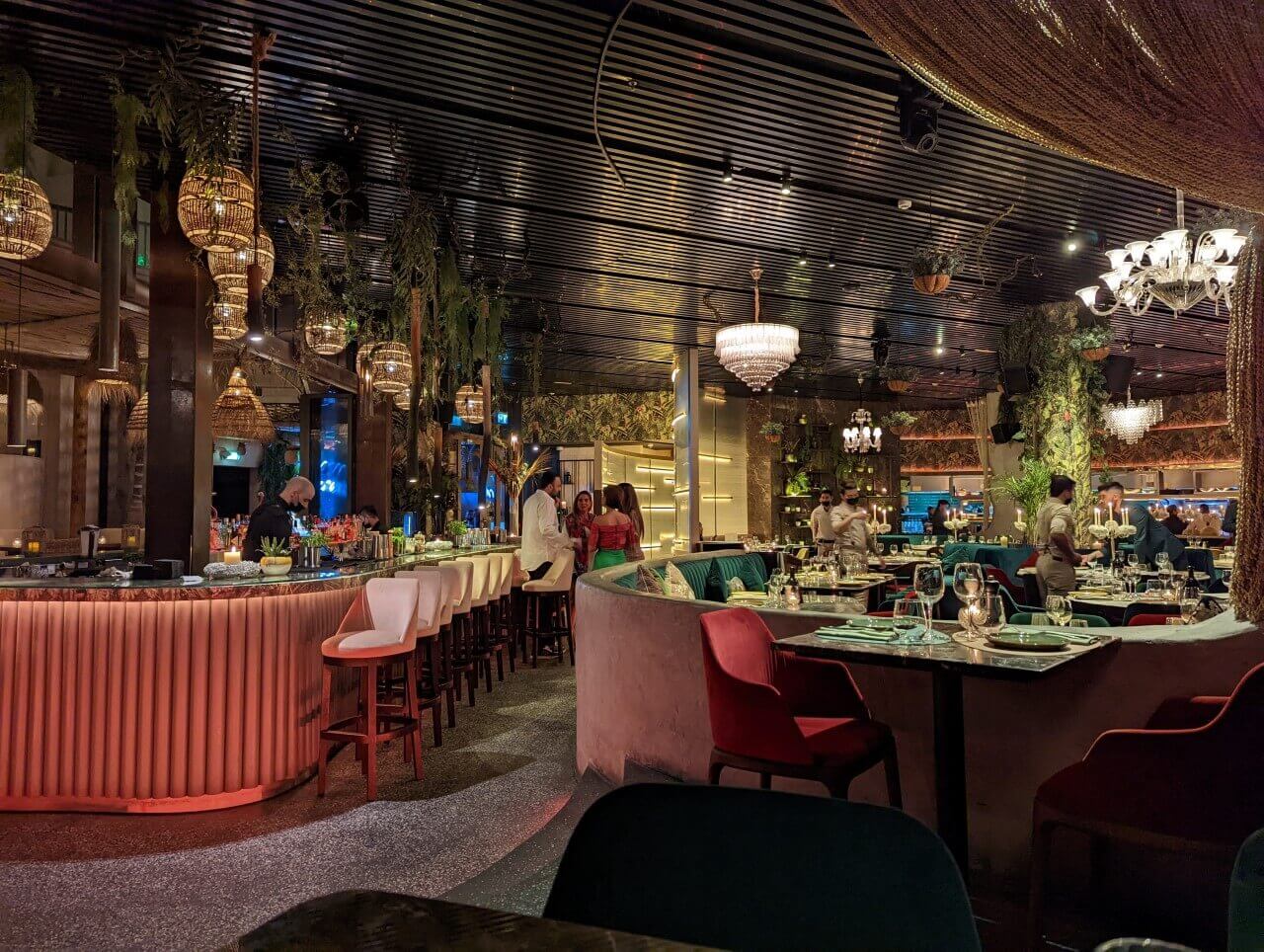 Le restaurant Verde Dubai